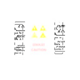 C130 Dikkat 15x25 Cm küçük görsel