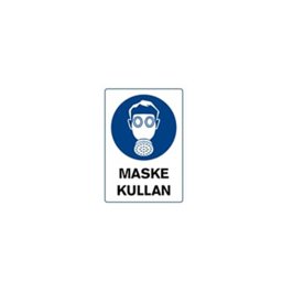 D108 Maske Kullan 25x36 Cm küçük görsel