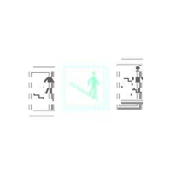 Pvc Sembol Tabela - Merdiven 10X10 Cm 553057 küçük görsel