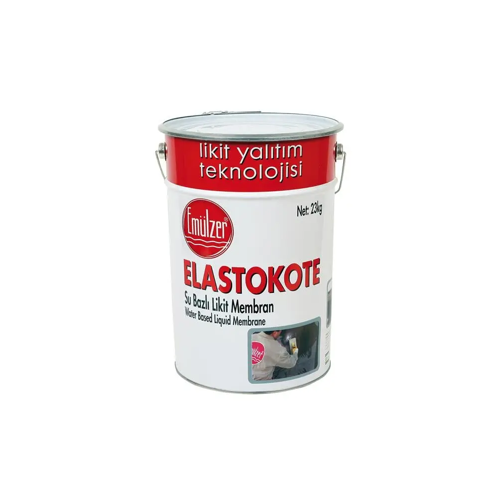 Emülzer Elastokote 1K Bitüm-Kauçuk Esaslı Tek Bileşenli Likit Membran 23 Kg görseli