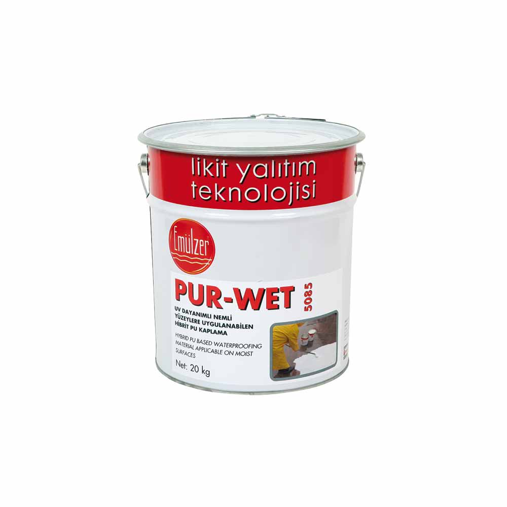 Emülzer Pur-Wet Hibrit Poliüretan Sıvı Kaplama 20 Kg görseli