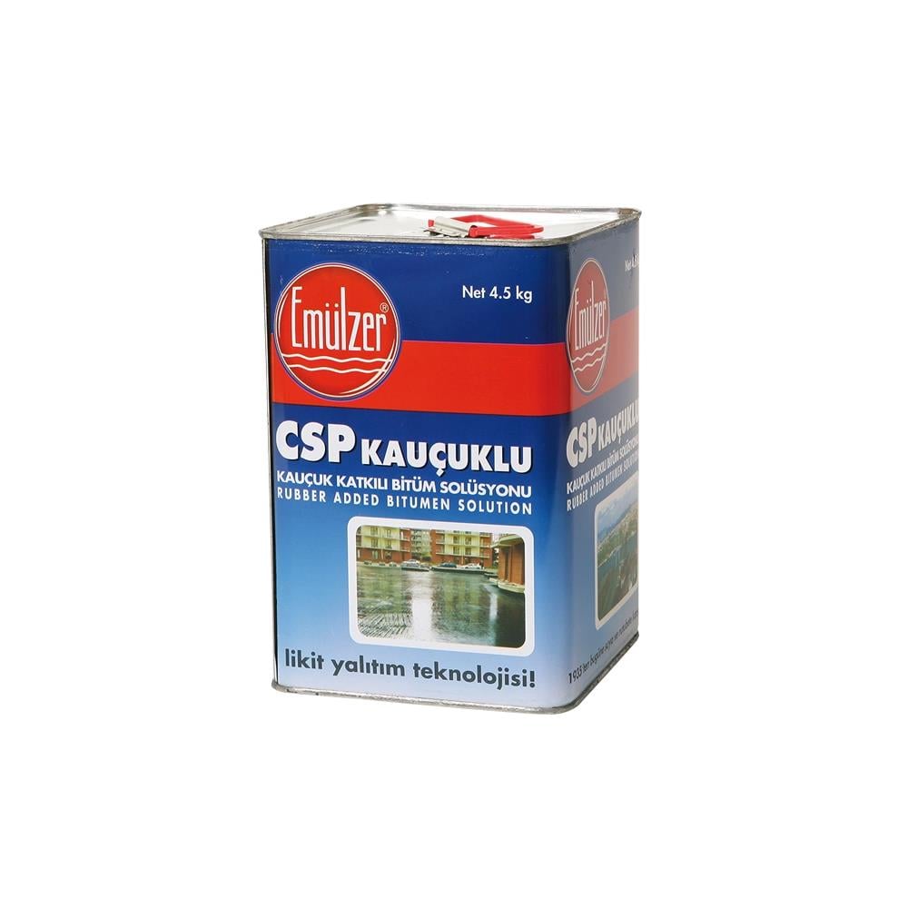 Emülzer Csp Kauçuk Katkılı Bitüm Solüsyonu 4,5 Kg görseli
