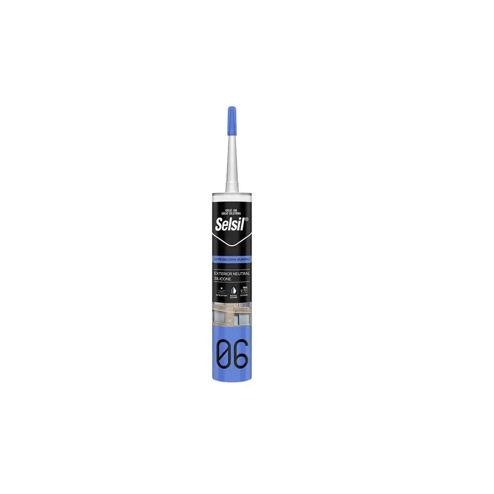 Selsil Nötr Dış Cephe Silikonu 300 Ml Şeffaf 2352 görseli