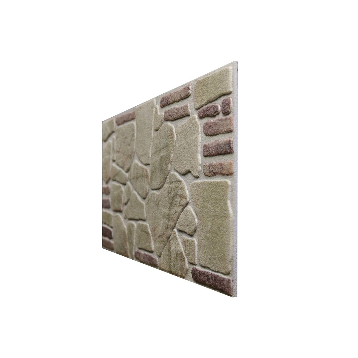 Stikwall Harman Taş Strafor Duvar Kaplama Paneli 650-207 50X120X2 Cm küçük görsel