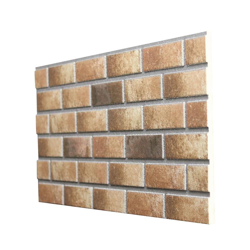 Stikwall İnce Tuğla Strafor Duvar Kaplama Paneli 653-211 50X120X2 Cm küçük görsel