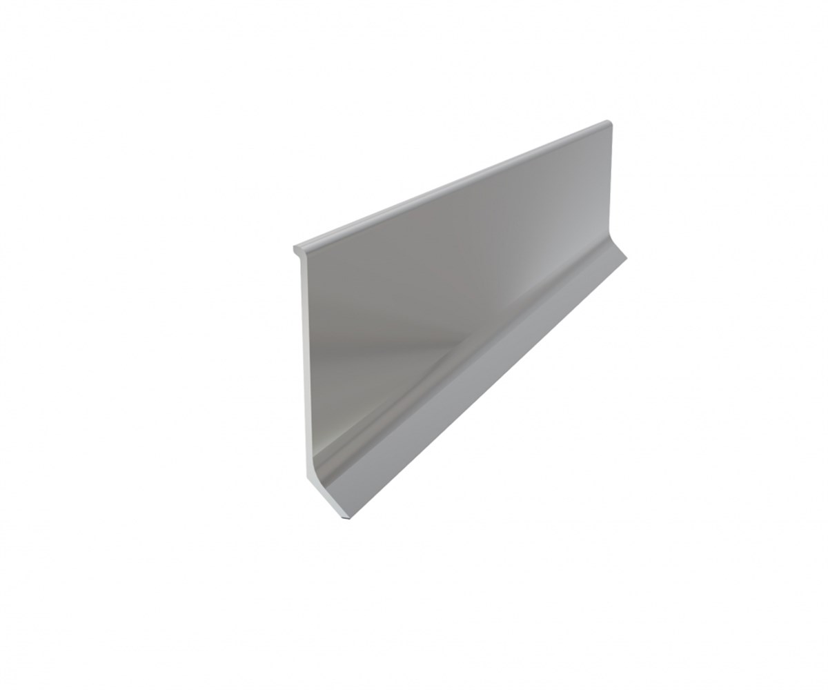 Tesay Alüminyum Düz Süpürgelik 60 Mm Krom Parlak 300 Cm Spalmdzpr görseli