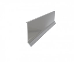 Tesay Alüminyum Düz Süpürgelik 60 Mm Krom Parlak 300 Cm Spalmdzpr küçük görsel