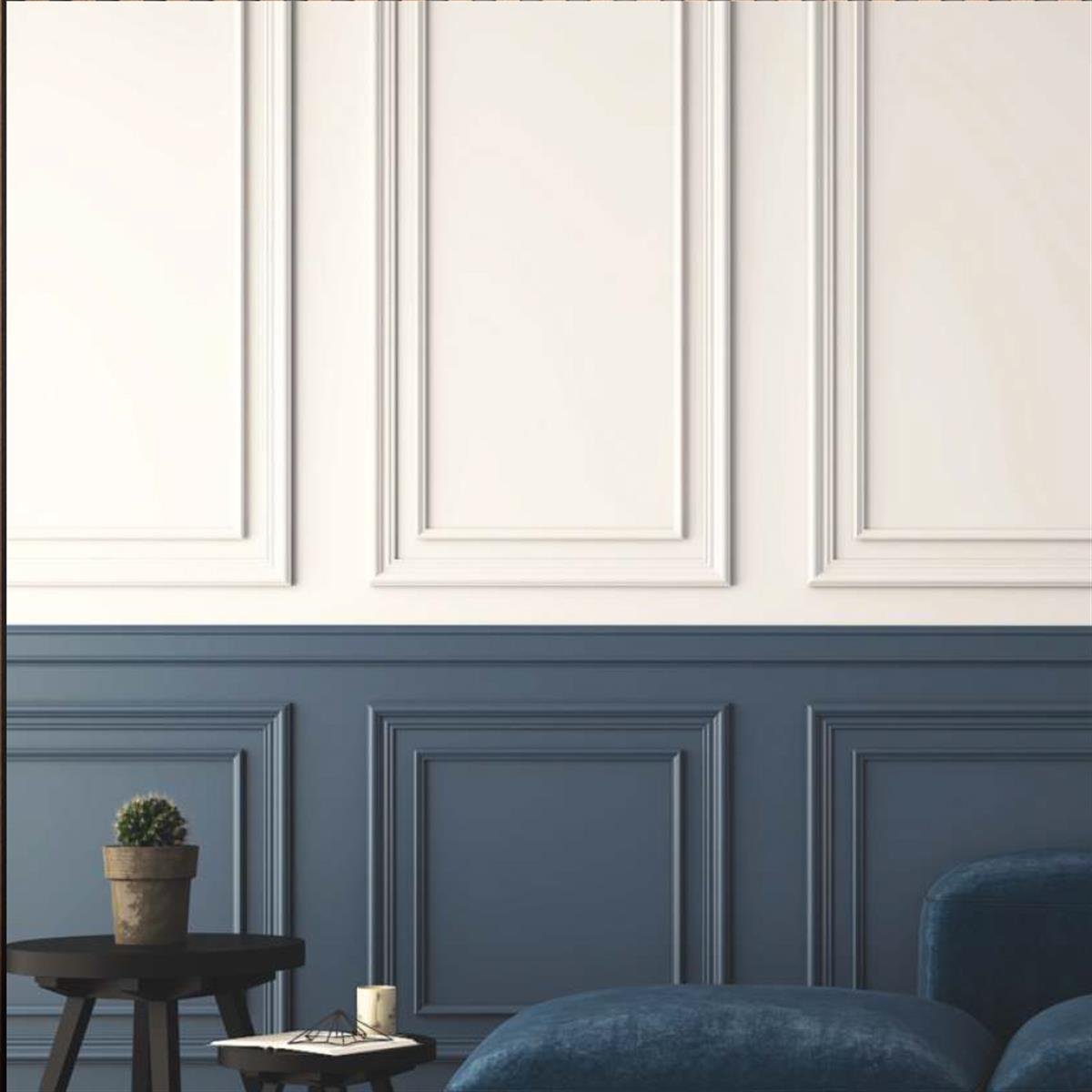 Boyanabilir Dekoratif Duvar Çıtası 4 cm (1 Boy 240 cm) D106 görseli