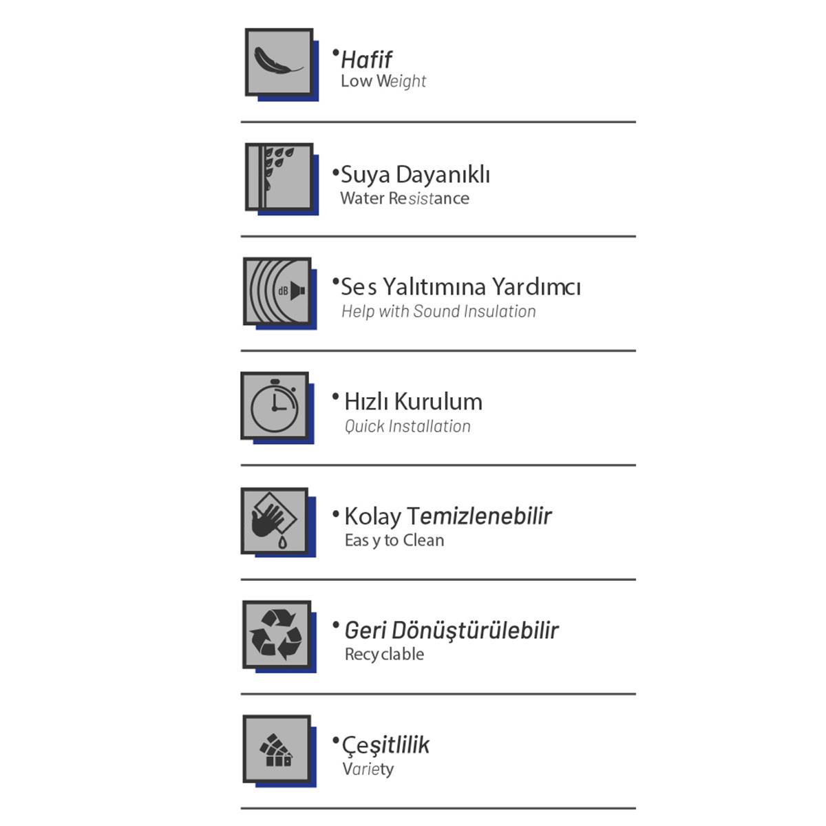 Walldeco Tavan Ve Duvar Lambri 11,5 Cm (1 Boy 280 Cm) D404-109 küçük görsel