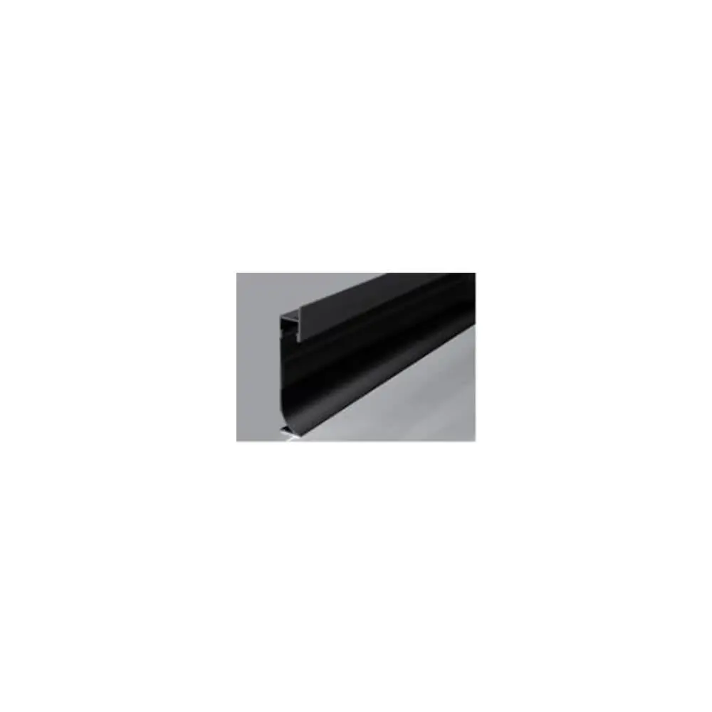 Forlife Alüminyum Led Kanallı Siyah Süpürgelik Fl-8551 S görseli