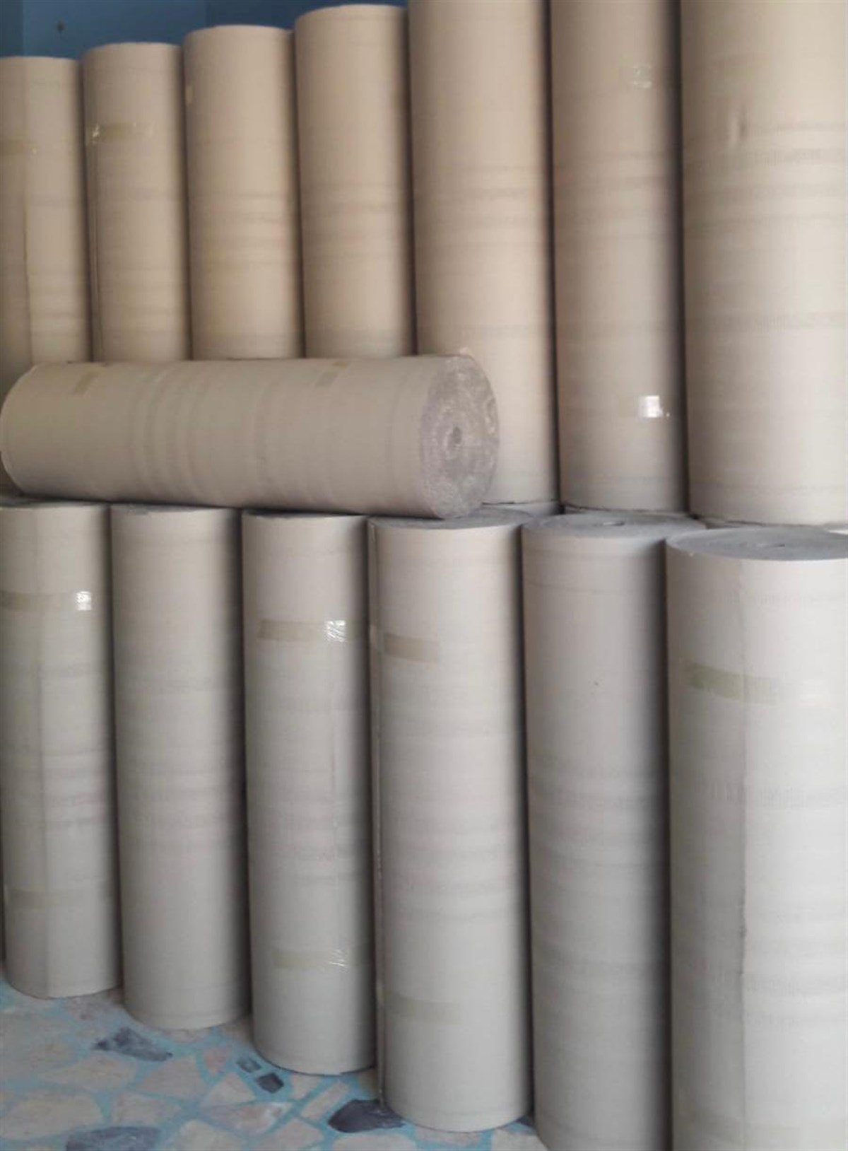 Mukavva Oluklu Zemin Parke Koruma Kartonu 40m2 küçük görsel