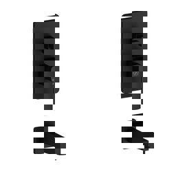 GPD Pedra Tam Ankastre Banyo Bataryası Siyah Mta160-s görseli