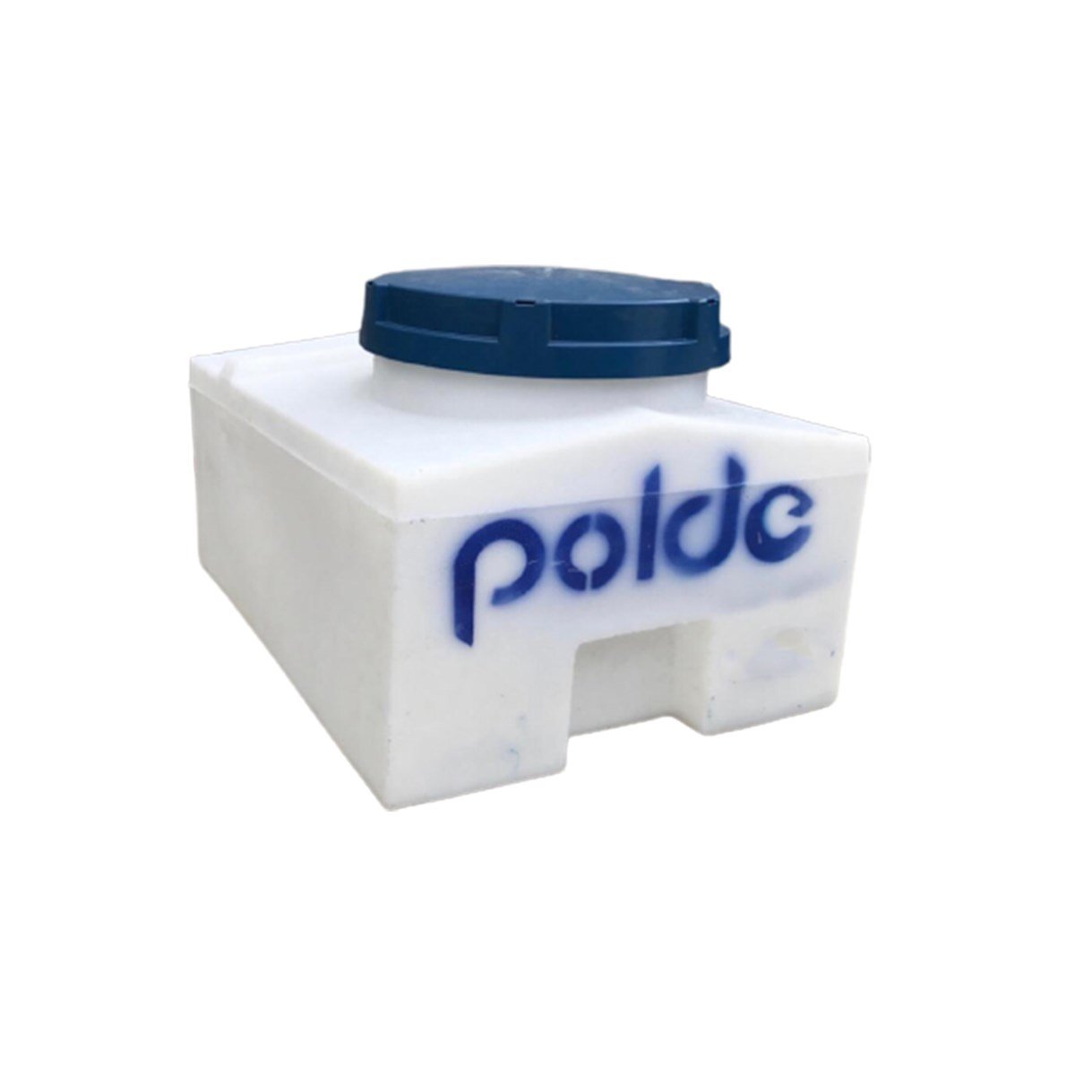 Polde Polietilen Tek Katlı Dört Köşe Beyaz Su Deposu 300 Lt görseli