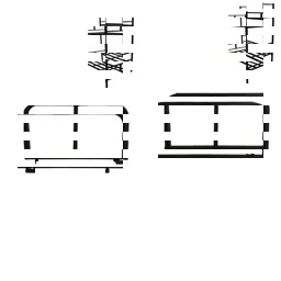 Usta Çelik Ranza Korkuluk 100X30 U-Kor küçük görsel