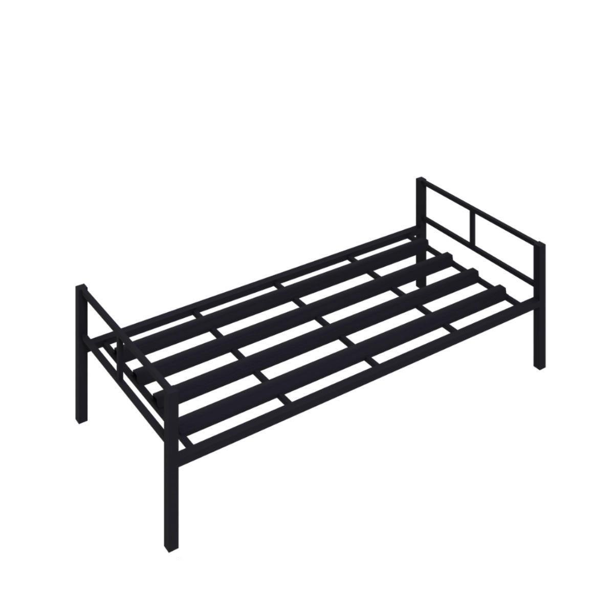 Usta Çelik 90lik Şantiye Ranzası Tek Katlı 90x190 U-RNZ-90-T görseli