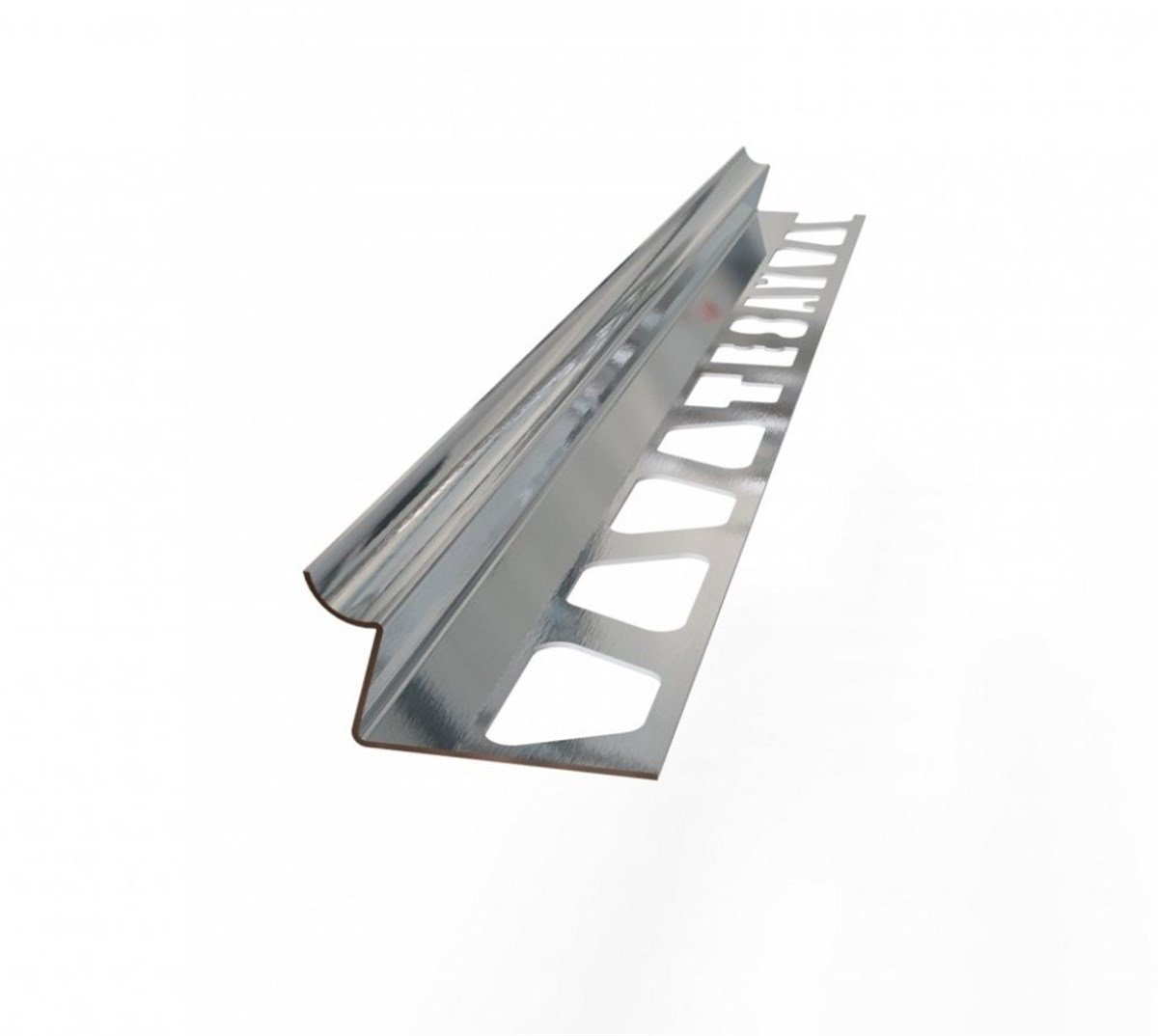 12Mm Mat Alüminyum İç Köşe Fayans Çıtası görseli