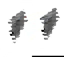 Tesay Kablo Kanallı Alüminyum Süpürgelik Profili 60 Mm Krom Parlak 250 Cm Spalmpr küçük görsel