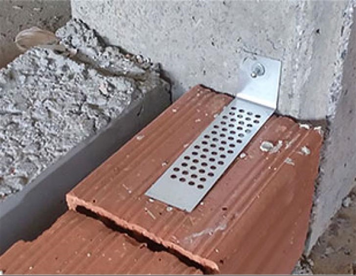 Bims-Tuğla-Gaz Beton ve Duvar Destek Ankraj Laması 150x50x40mm 1 Mm 500'Lü Paket küçük görsel