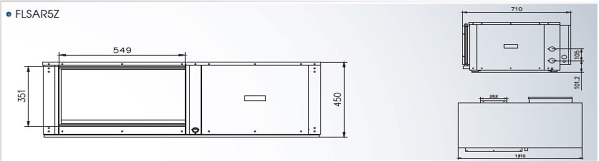 Fujitherma Sudan Havaya Isı Pompası – Avm Tip - LSAR 5Z küçük görsel