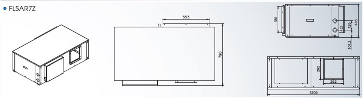 Fujitherma Sudan Havaya Isı Pompası – Avm Tip - LSAR 7Z küçük görsel