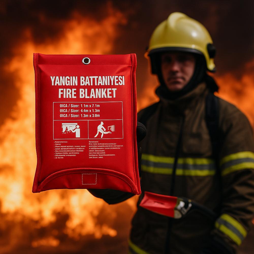 Yangın Battaniyesi 100X150 Cm küçük görsel