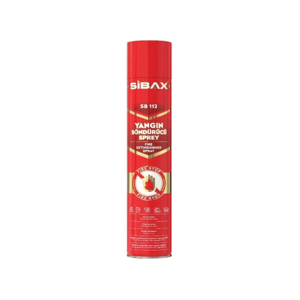 Sibax Sb112 Yangın Söndürücü Sprey 600 Ml görseli