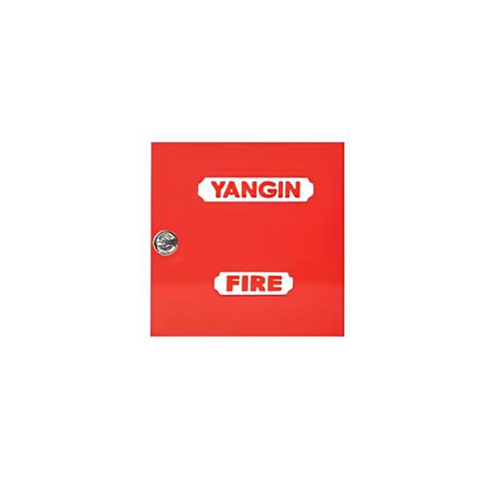 Öztürk 2" Vanalı 20 Mt Kauçuk Hortumlu Tek Kapı Sıva Üstü Yangın Dolabı görseli