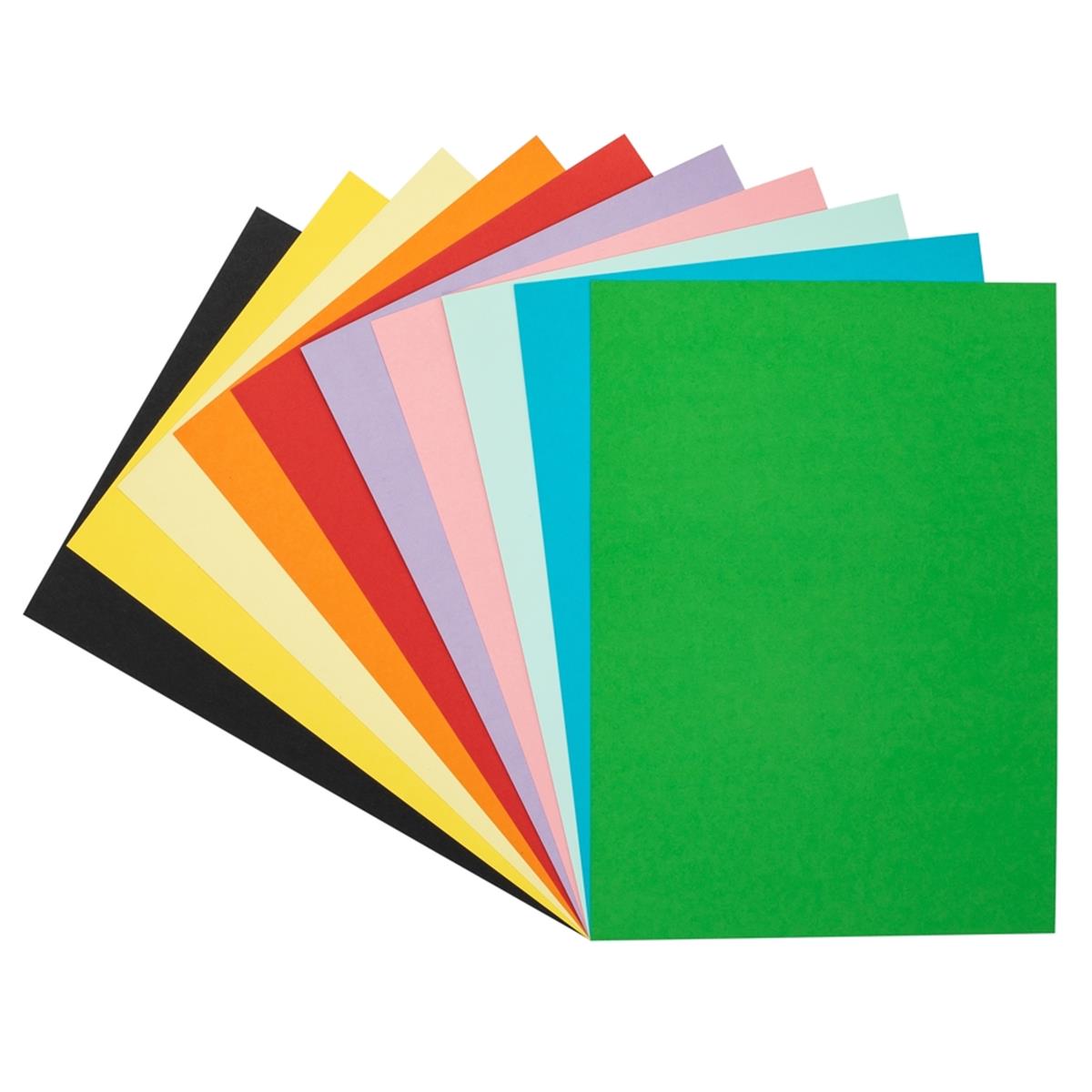 Bigpoint Fon Kartonu 25x35cm Karışık 10 Renk görseli