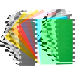 Bigpoint Fon Kartonu 25x35cm Karışık 10 Renk küçük görsel