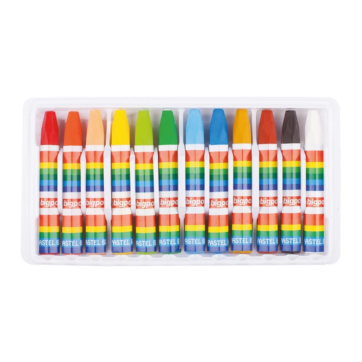 Bigpoint Pastel Boya 12 Renk küçük görsel