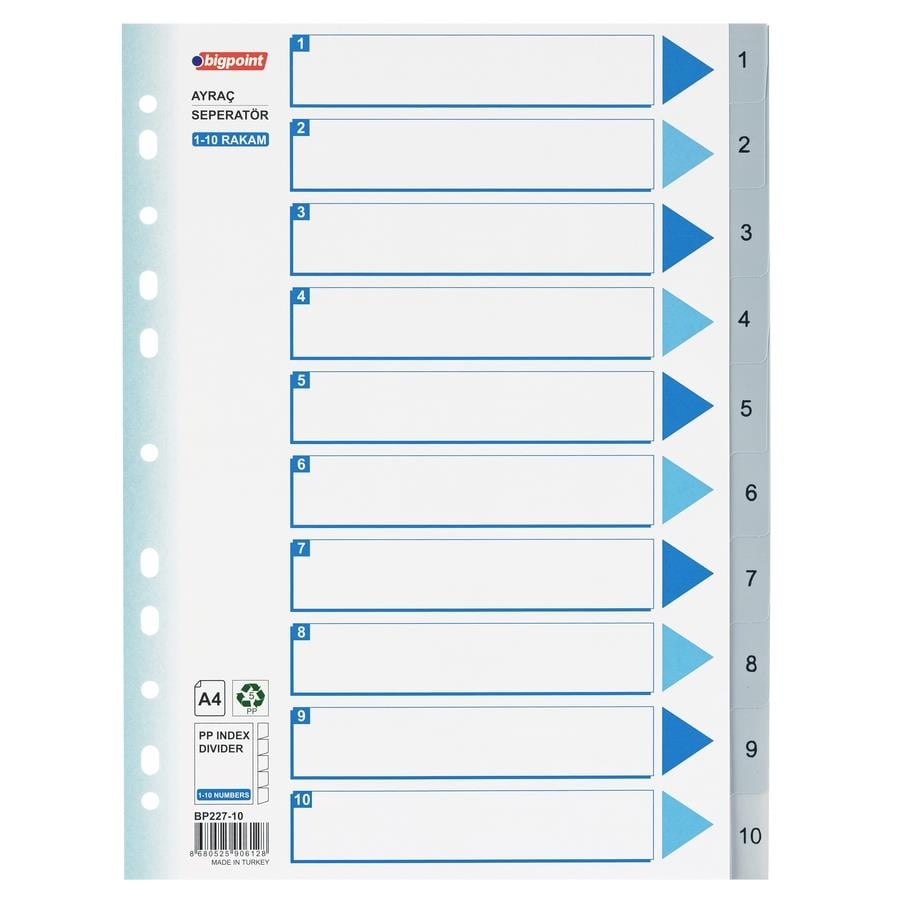 Bigpoint PP Seperatör 1-10 Rakamlı görseli