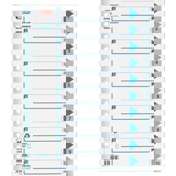 Bigpoint PP Seperatör 1-10 Rakamlı küçük görsel