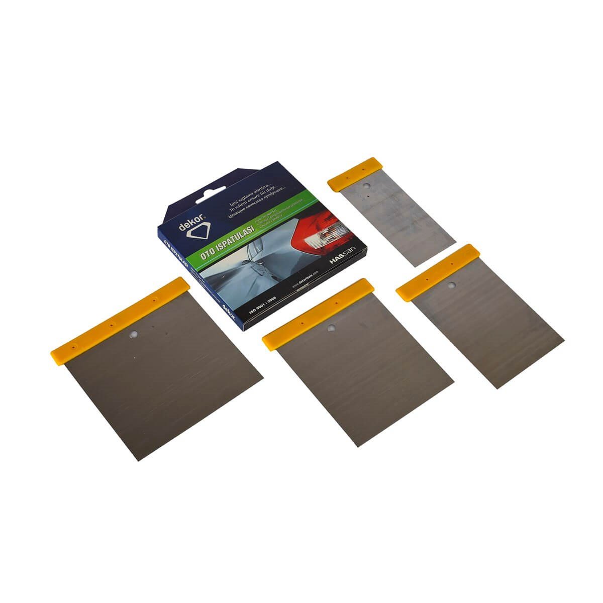 Dekor 051 Oto Ispatulası 4'lü Takım küçük görsel