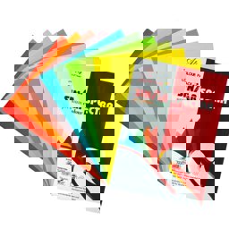 Spectra Color Sinar Spectra A4 Renkli Fotokopi Kağıdı 10 Renk 100'lü Paket küçük görsel