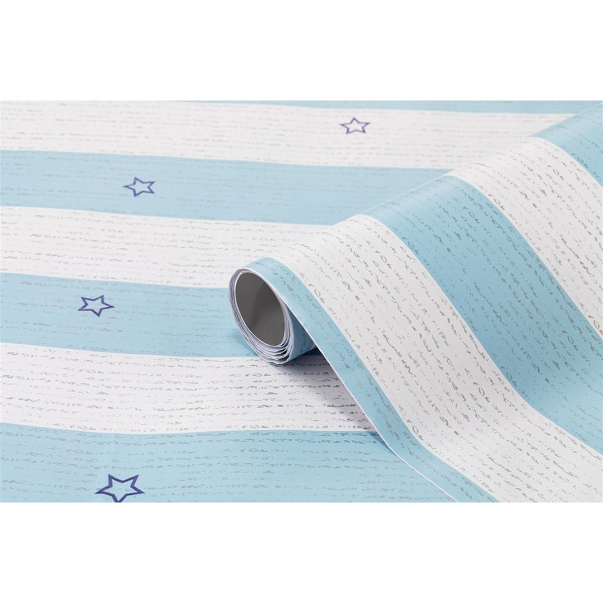 Bigpoint Yapışkanlı Folyo 45cm X 2metre Çizgi Desen No:3 görseli