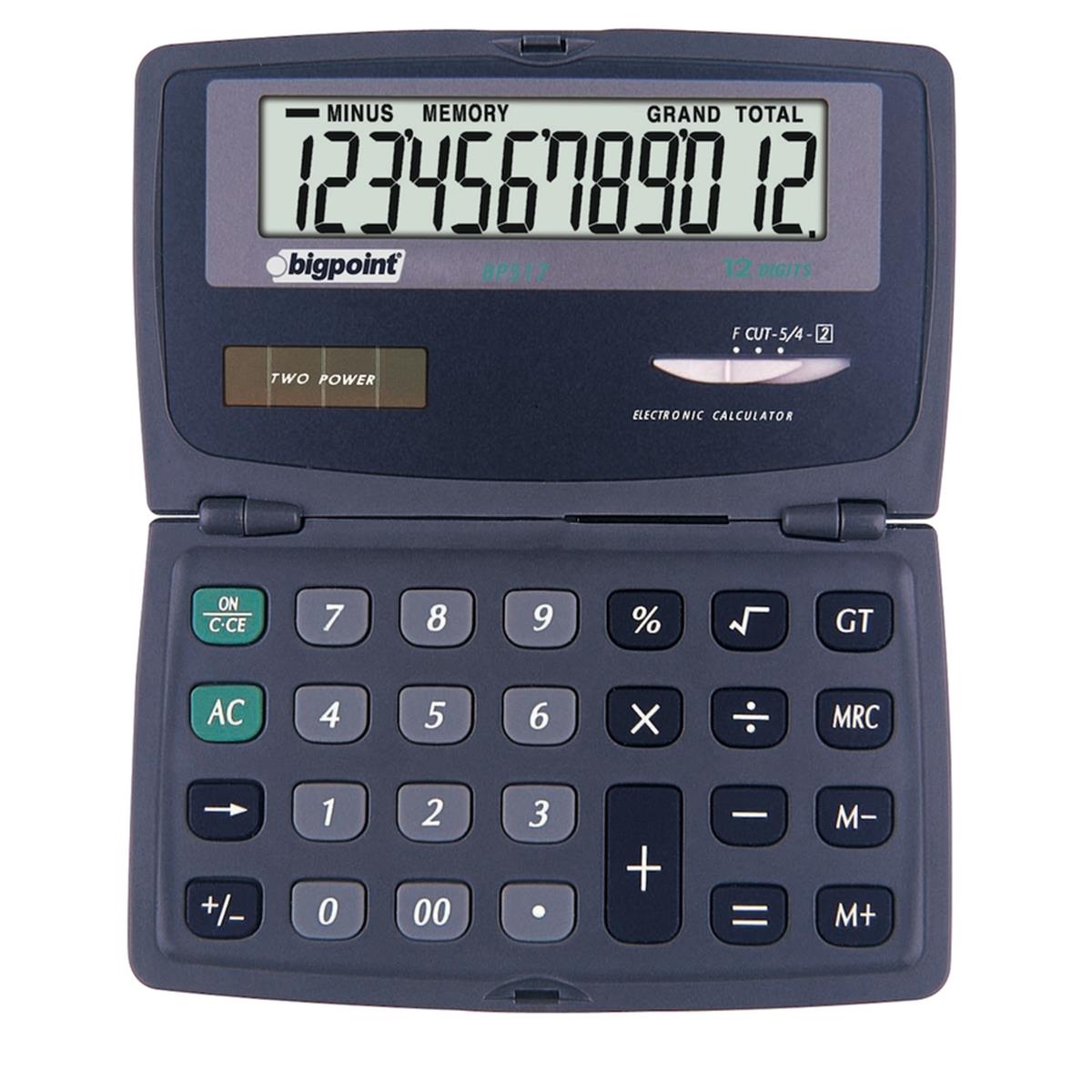 Bigpoint Hesap Makinesi Cep Tİpi 12 Hane görseli