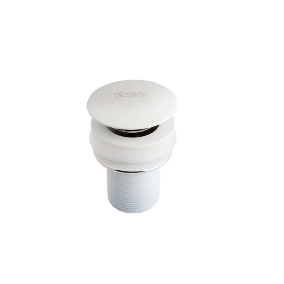 Newarc Sifon Üst Takımı Basmalı Deliksiz Beyaz 740772W görseli