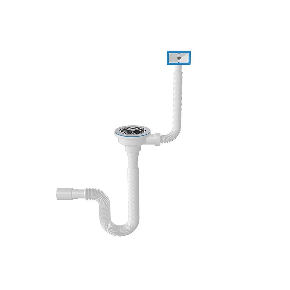 Mowe 9047 Taşmalı Çöpmak Kafa Körüklü Eviye Sifonu görseli