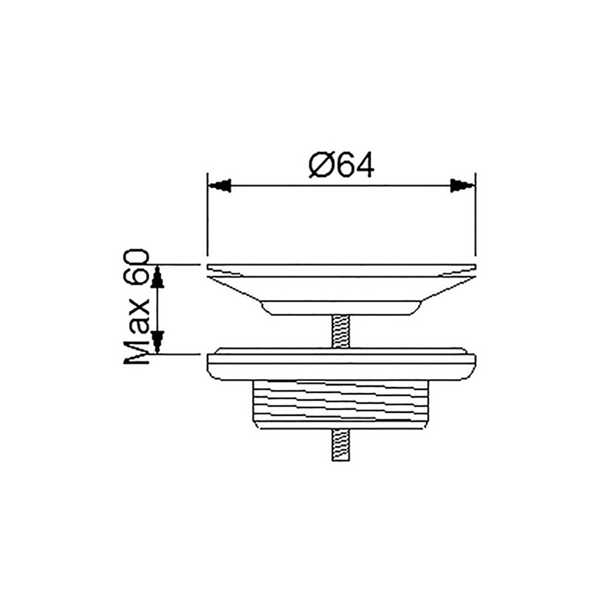 Newarc Sifon Üst Süzgeç Takımı 740771 küçük görsel