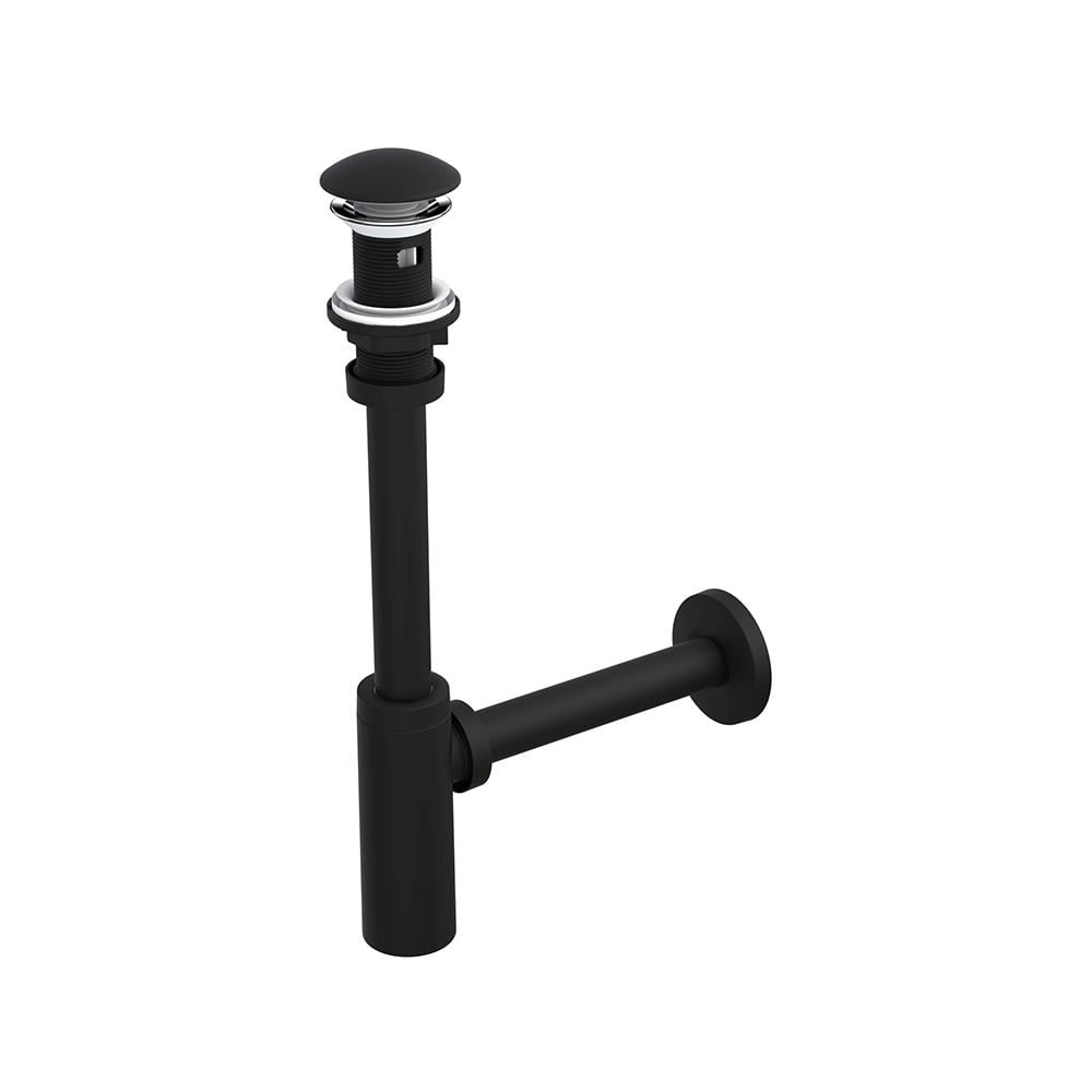 Moon Pop Up Ayarlanabilen Lavabo Sifonu Taşma Delikli Mat Siyah 300 Mm 220480 görseli