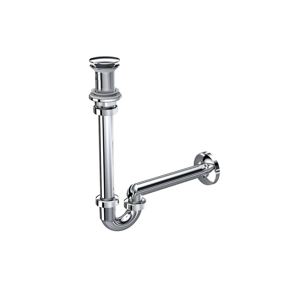 Arc Pop Up Ayarlanabilen Lavabo Sifonu Taşma Deliksiz Paslanmaz Çelik 250mm 220494 görseli