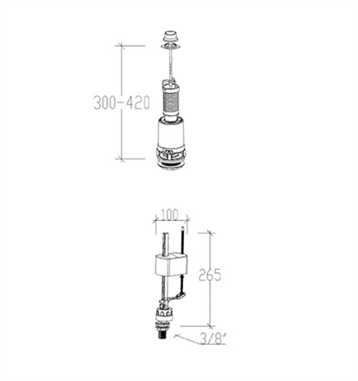 Siamp 42/24 Çekmeli Stoplu İç Takım küçük görsel