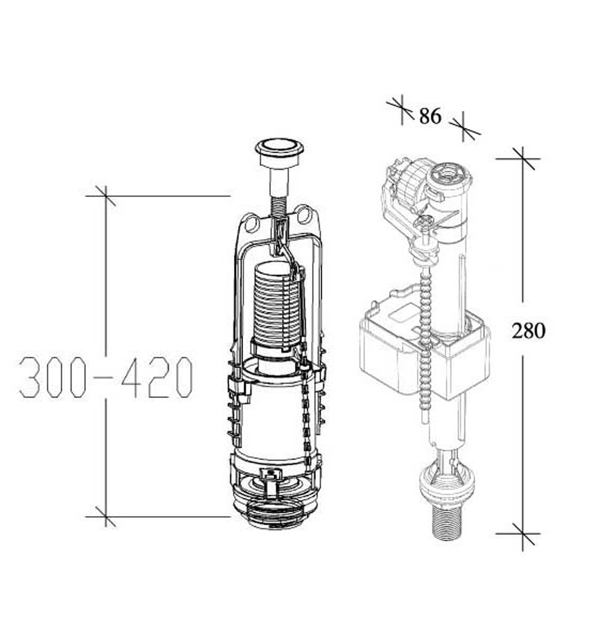 Siamp 22/101 Start-Stop İç Takım küçük görsel