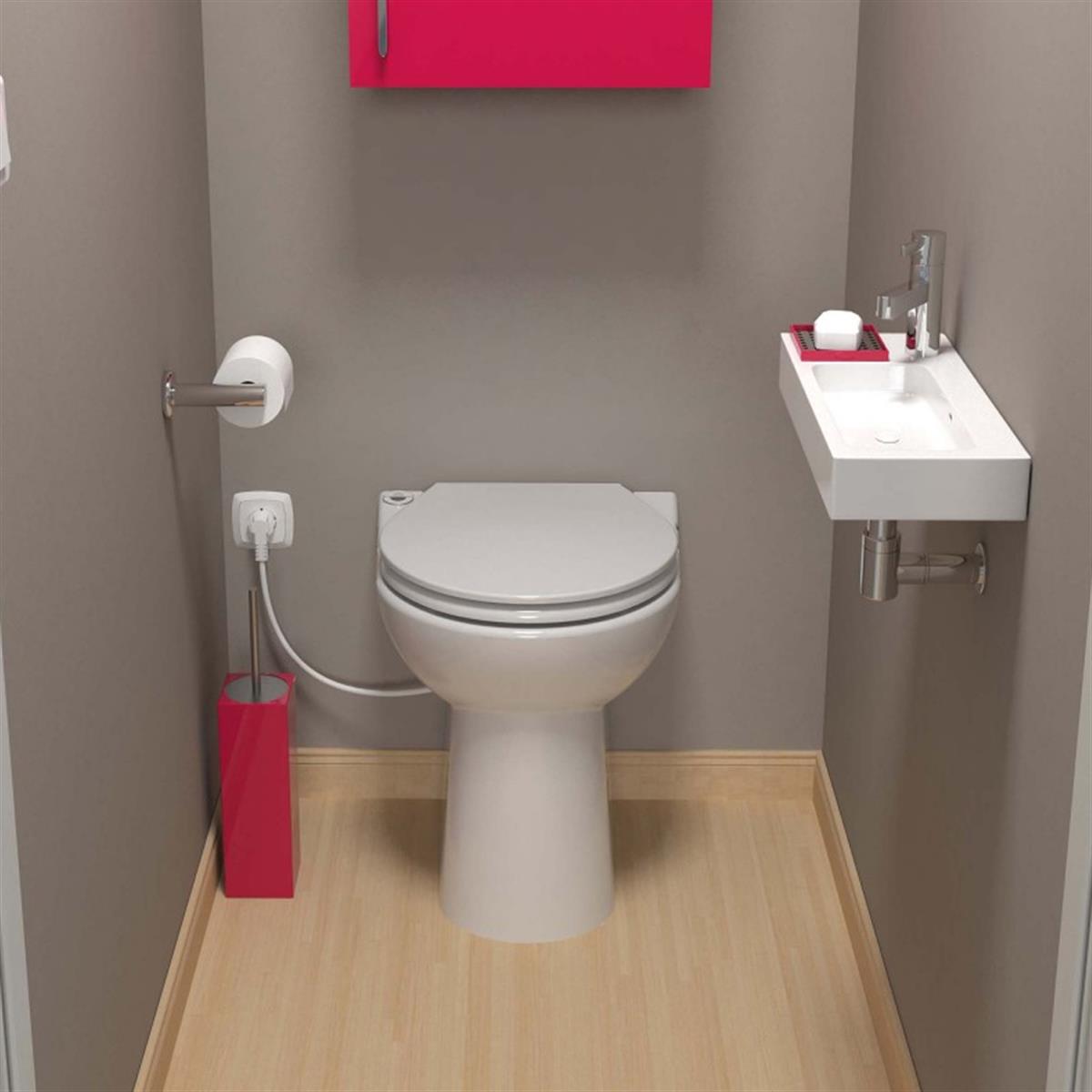 Sanicompact 43 Klozet Tipi Wc Öğütücü Tahliye Cihazı küçük görsel