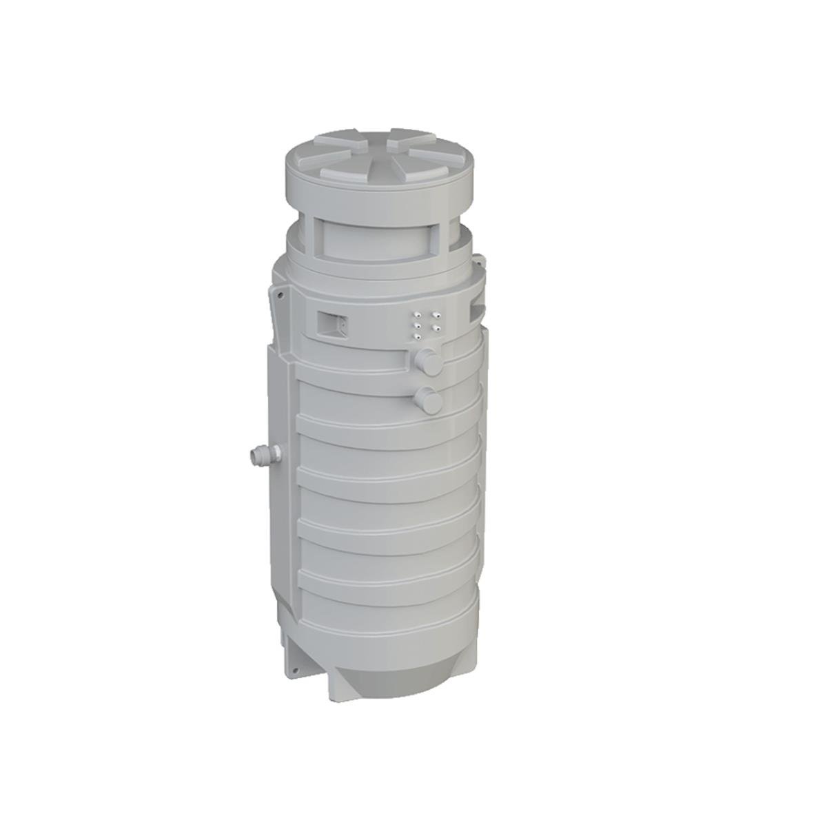 Sanifos 1300 2 Vx S Vortex Çarklı Foseptik Çift Pompalı Monofaze Atık Su Tahliye İstasyonu görseli