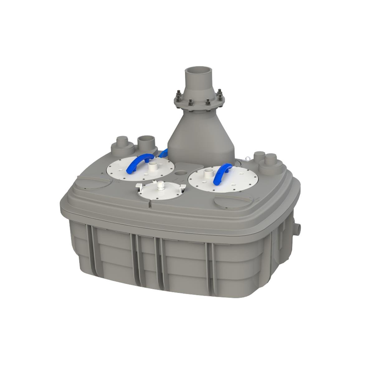 Sanicubic 2 Vx S Çift Motor Monofaze Tahliye İstasyonu 120 Lt görseli