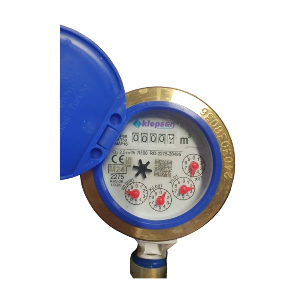 Klepsan Kuru Tip Soğuk Su Sayacı 3/4 190mm İski-2K (İski Onaylı) küçük görsel