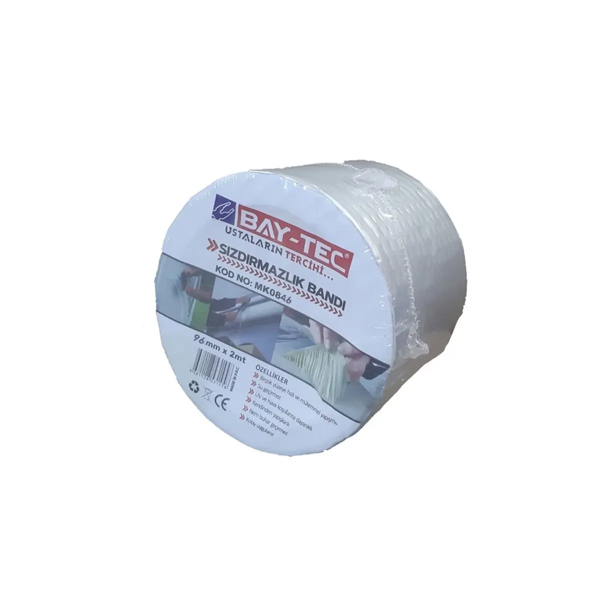 Bay-Tec Su Sızdırmazlık Bandı 96mmx2mt Mk0846 görseli