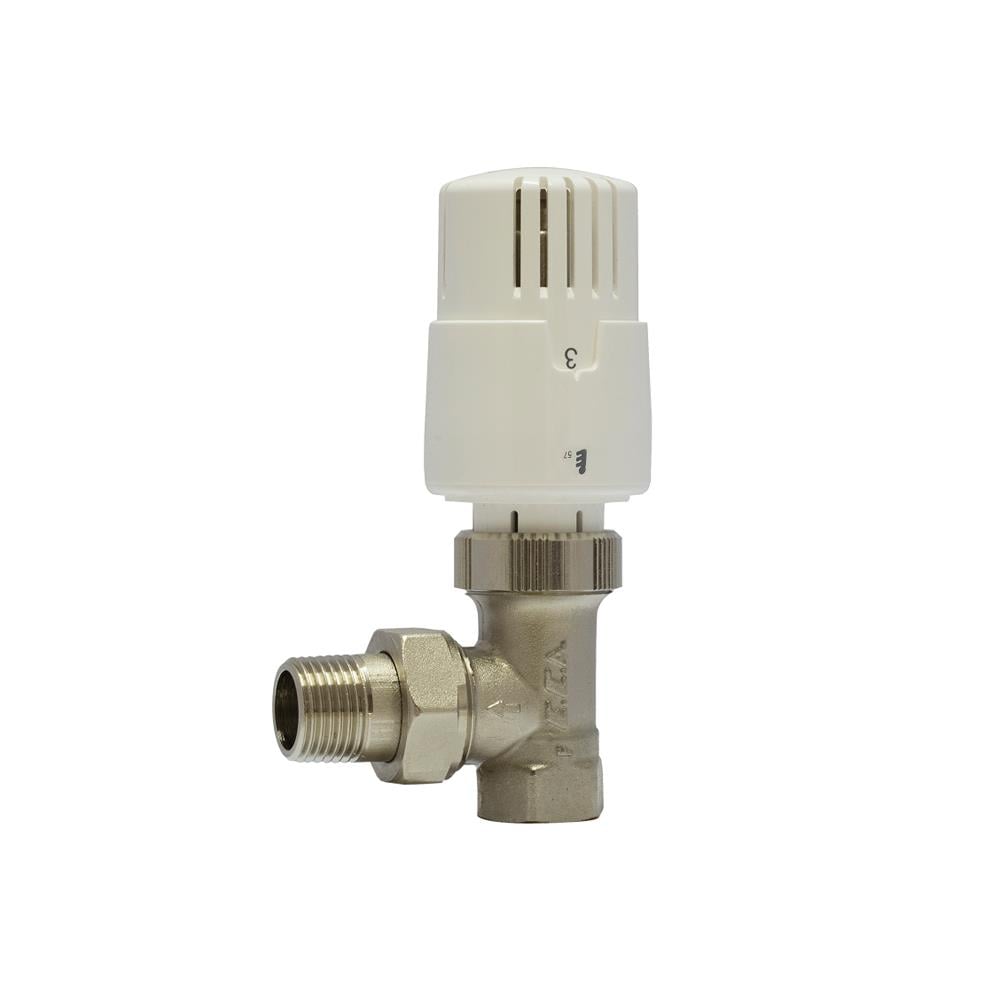 Eca 1/2'' TRV4 Termostatik Köşe Radyatör Vanası 602120755 görseli