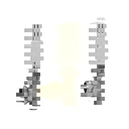 Eca 1/2'' TRV4 Termostatik Köşe Radyatör Vanası 602120755 küçük görsel